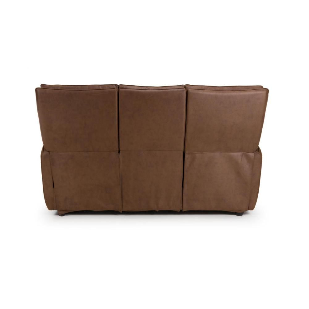 Tucson Heated 3 Seater Fixed - Brown - Image 4