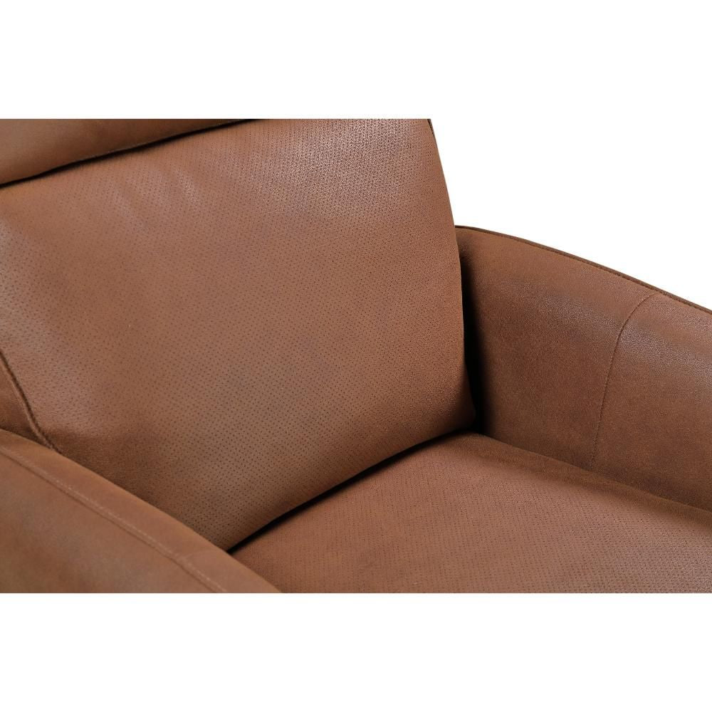 Tucson Heated Power Recliner - Brown - Image 4