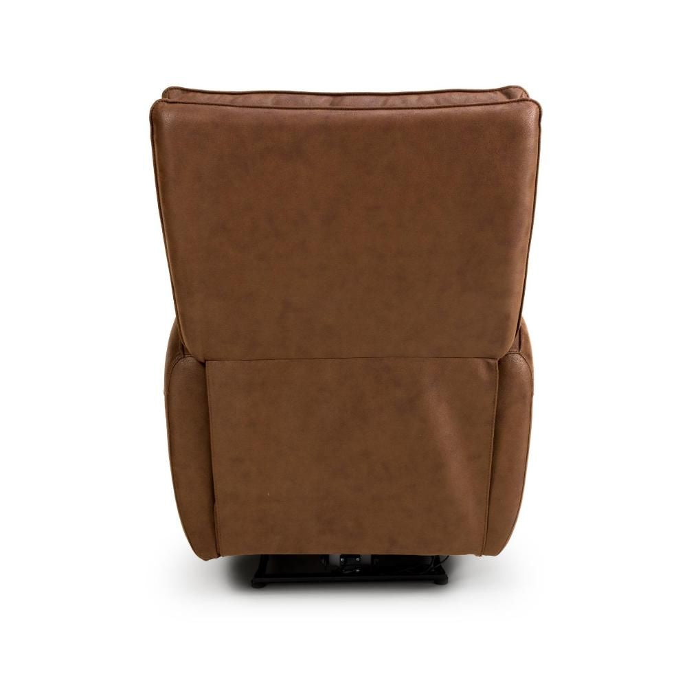 Tucson Heated Power Recliner - Brown - Image 8