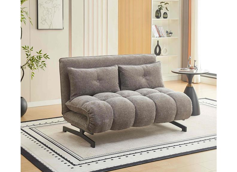 Tucker Stone Fabric Futon Sofa Bed