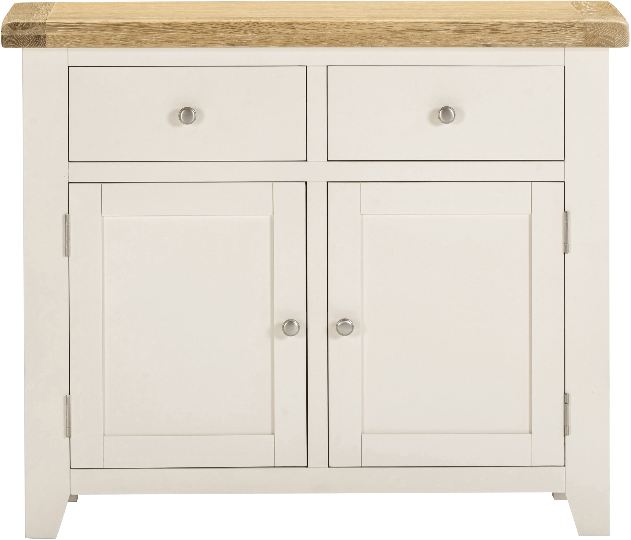 WINDSOR 2 DOOR 2 DRAWER SIDEBOARD - IVORY/OAK