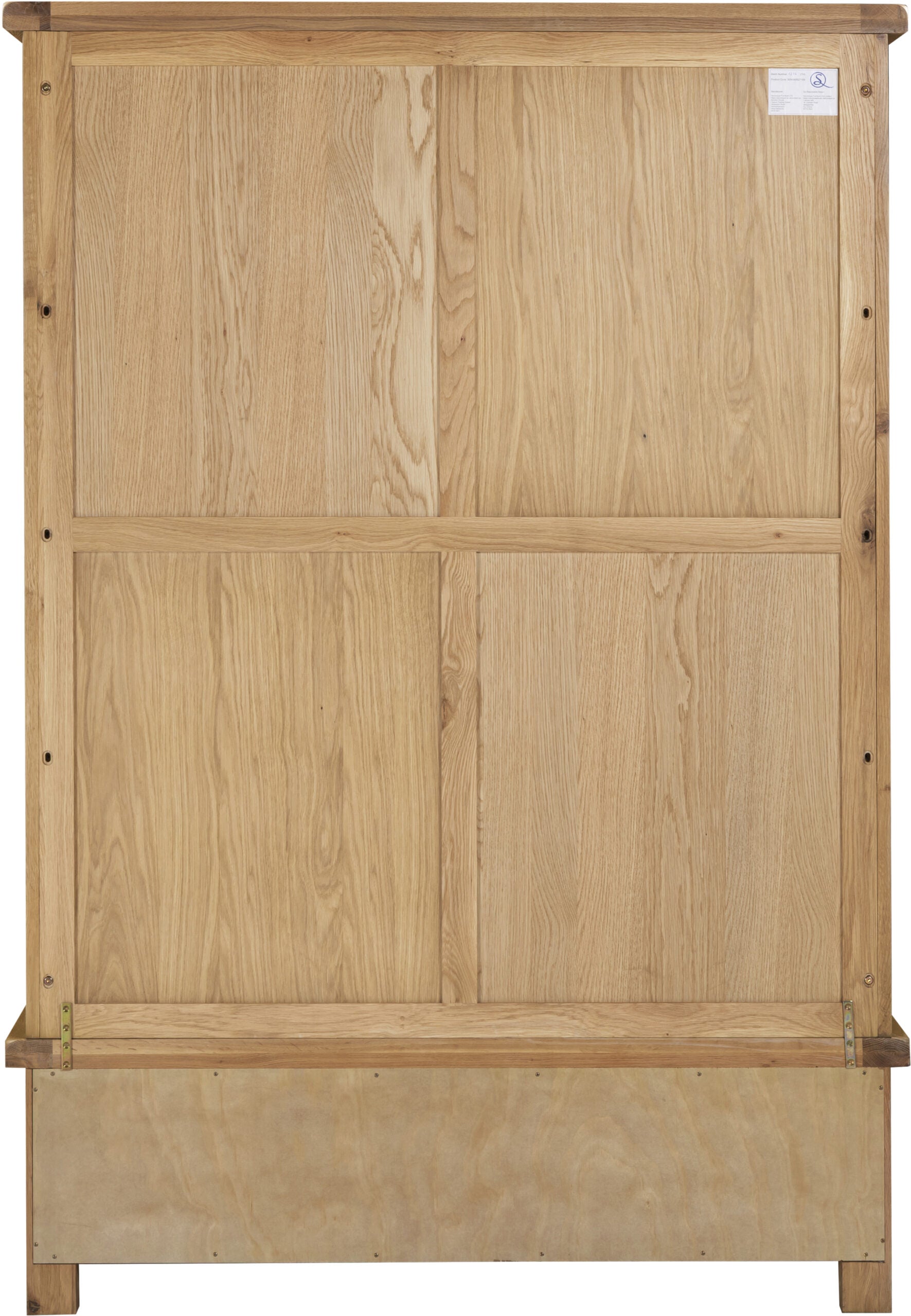 Windsor 3 Door 2 Drawer Wardrobe – Oak