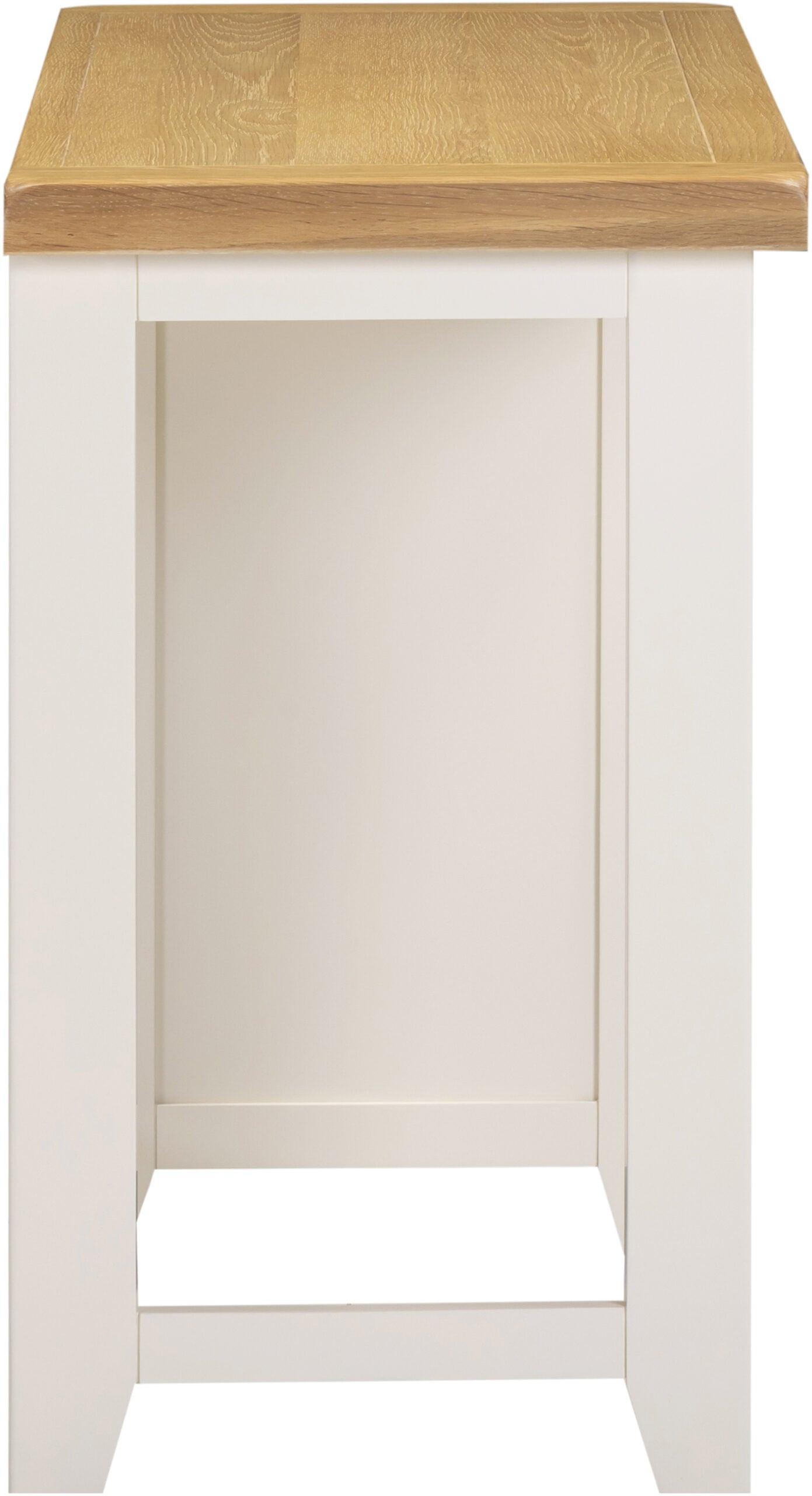 Windsor 3 Drawer Dressing Table Ivory/Oak