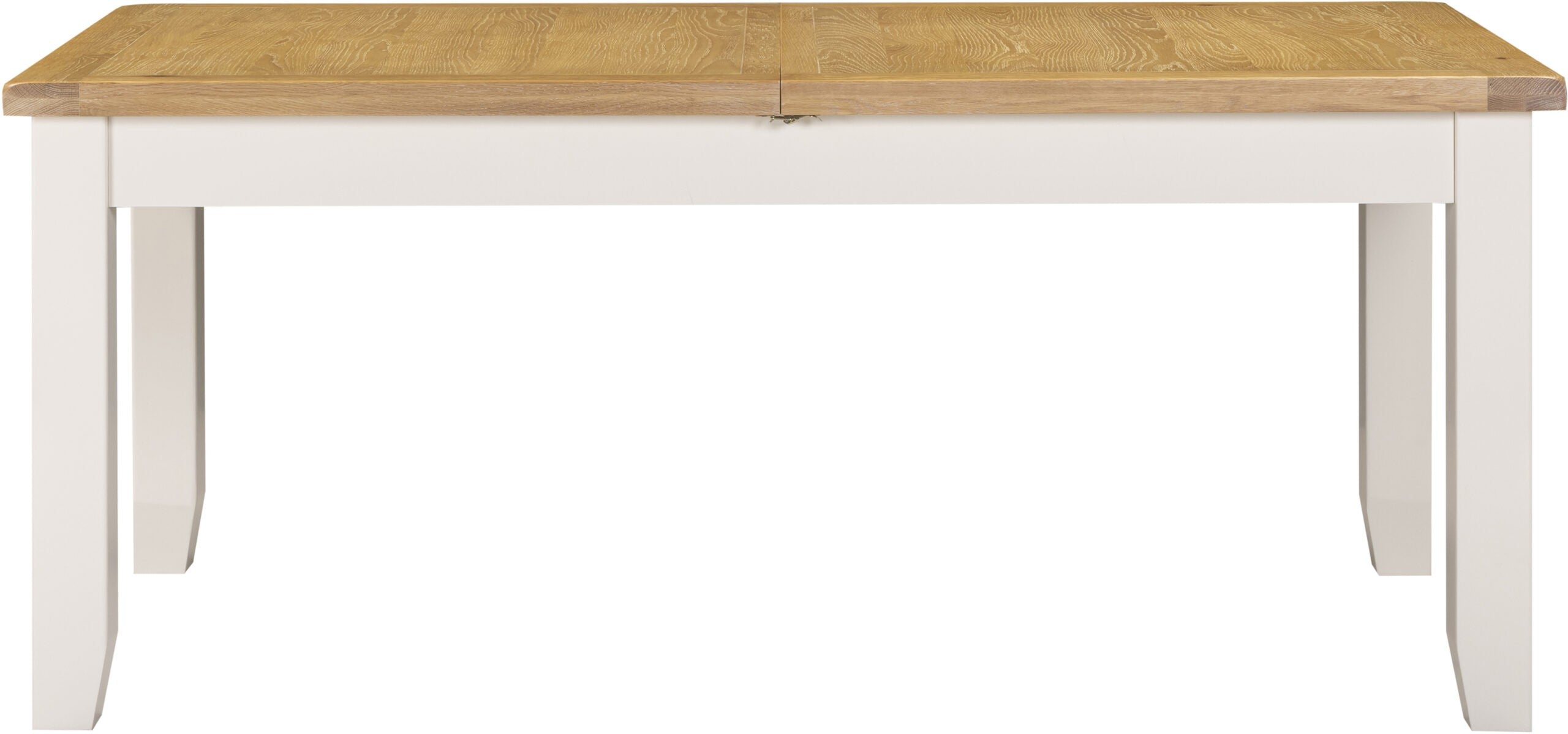 Windsor Large Extending Dining Table Ivory/Oak