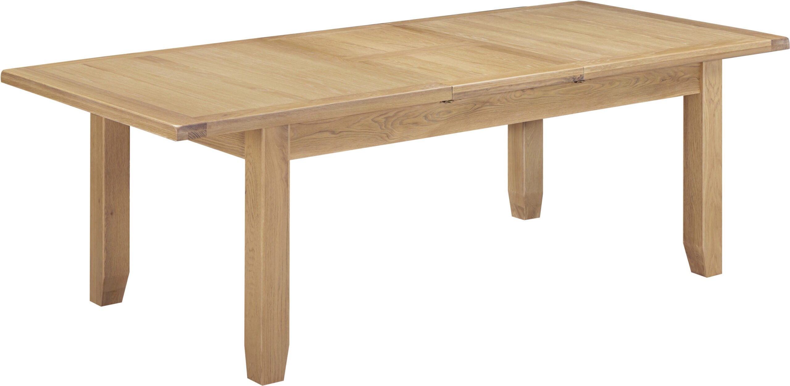 Windsor Large Extending Dining Table Natural Oak