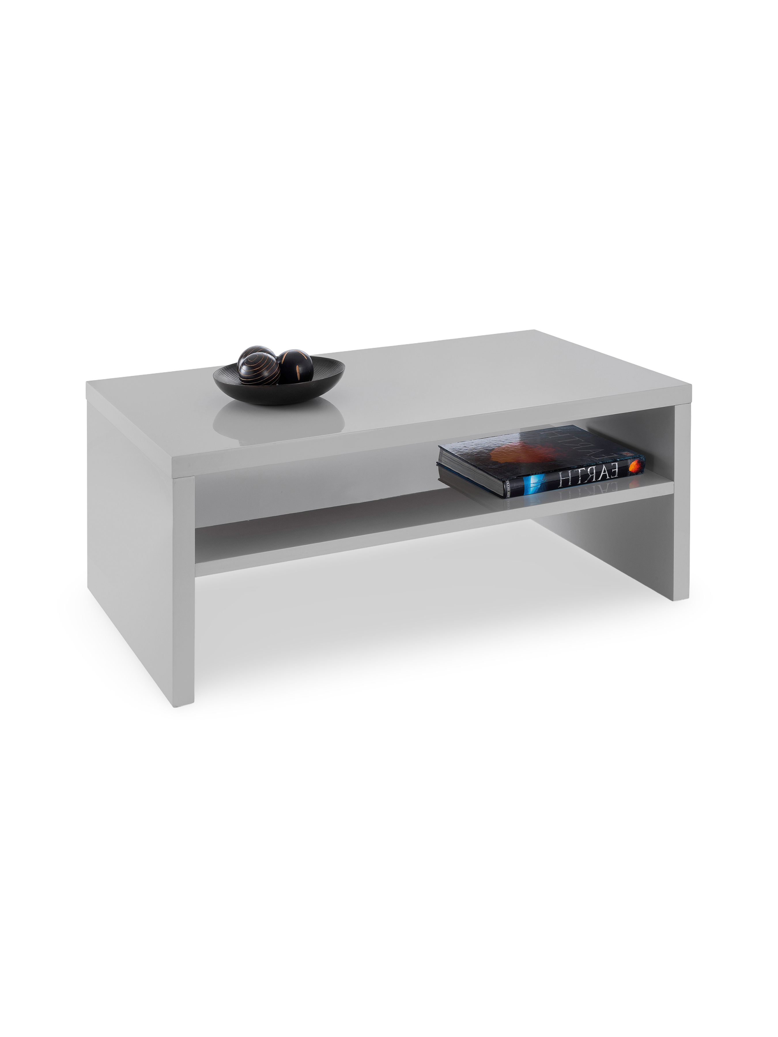 Metro High Gloss Coffee Table Grey