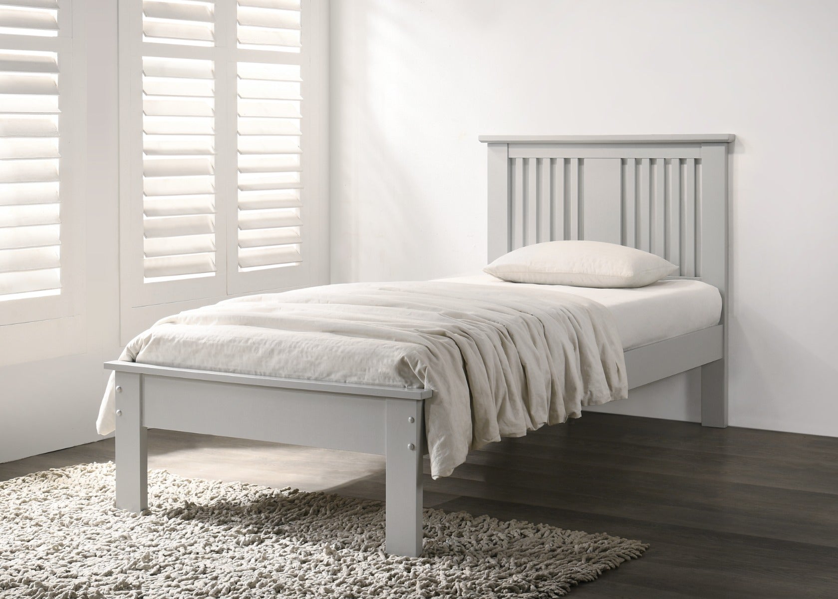 Alana 3ft Bed Grey