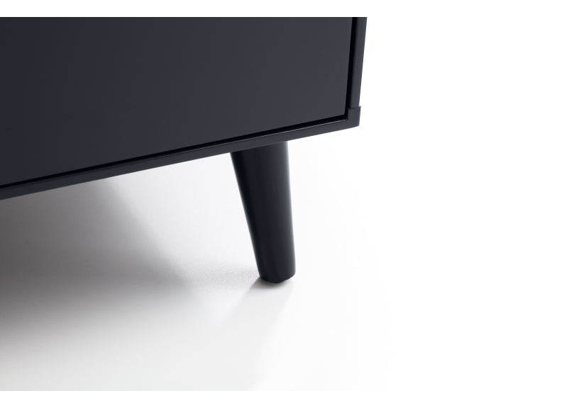 Alicia Grey Two Door Combi Wardrobe