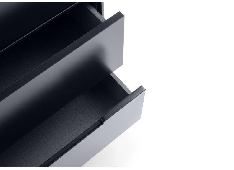 Alicia Grey Two Door Combi Wardrobe