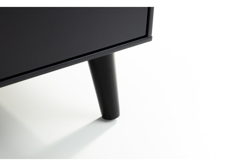 Alicia Grey Two Drawer Bedside