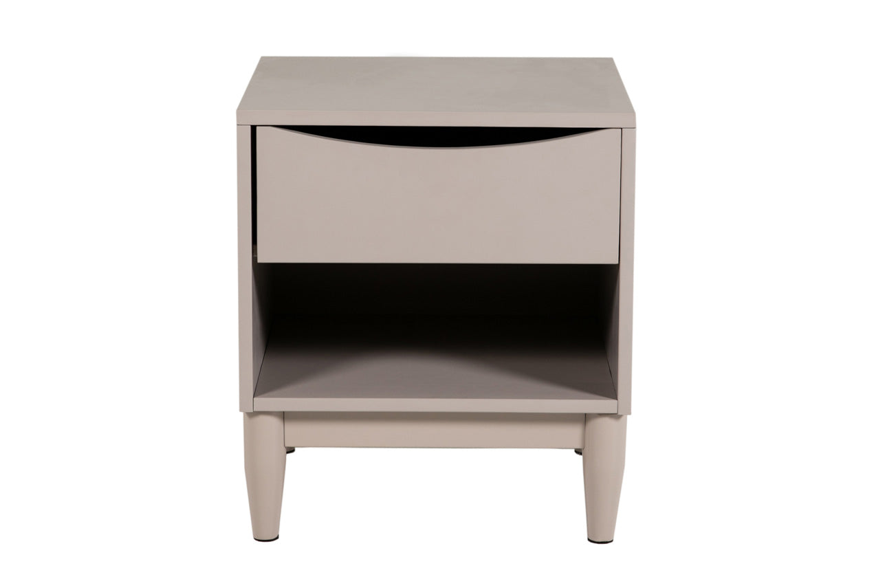 Alesta Bedside Table - Grey