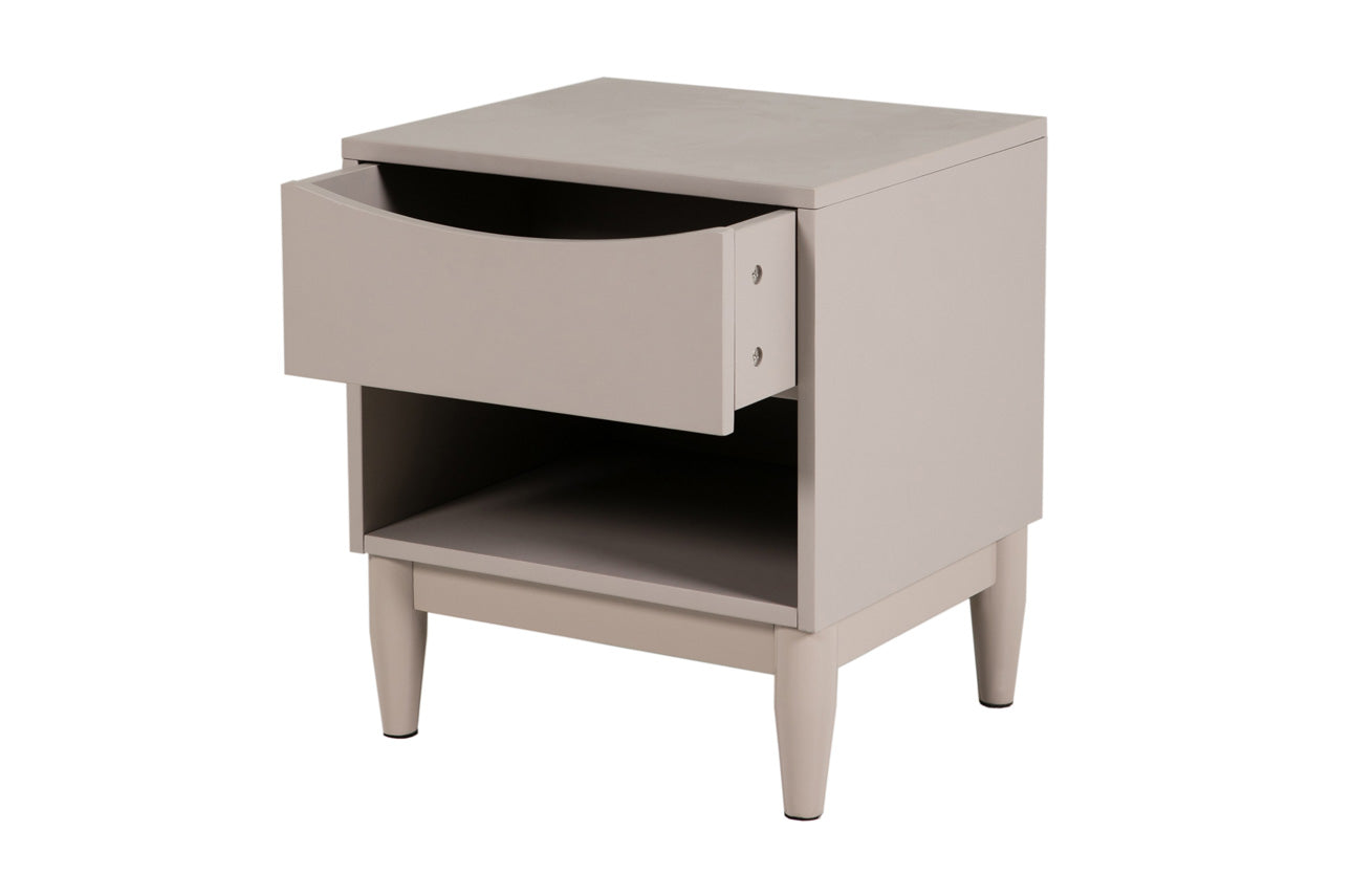 Alesta Bedside Table - Grey