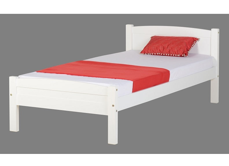 Amber 3 ft Bed In White