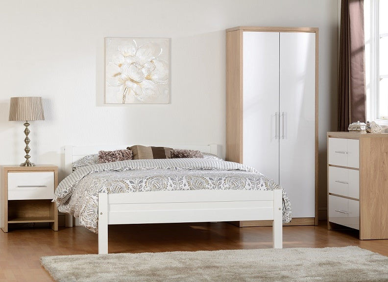 Amber Bedroom With Seville TT White