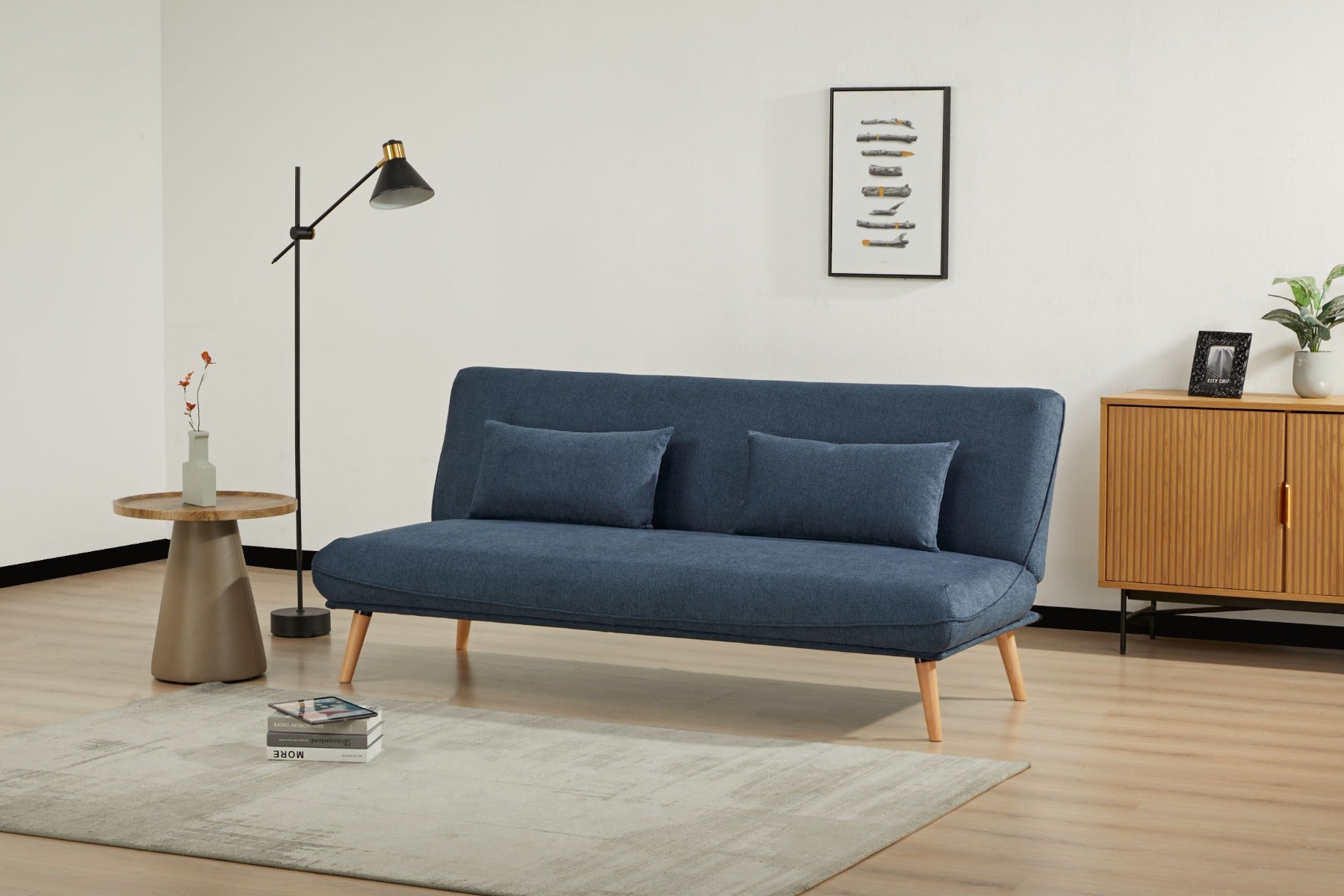 Arga Blue Sofa Bed