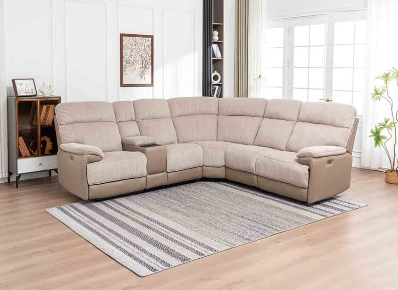 Arlington Sectional Sofa W/Console