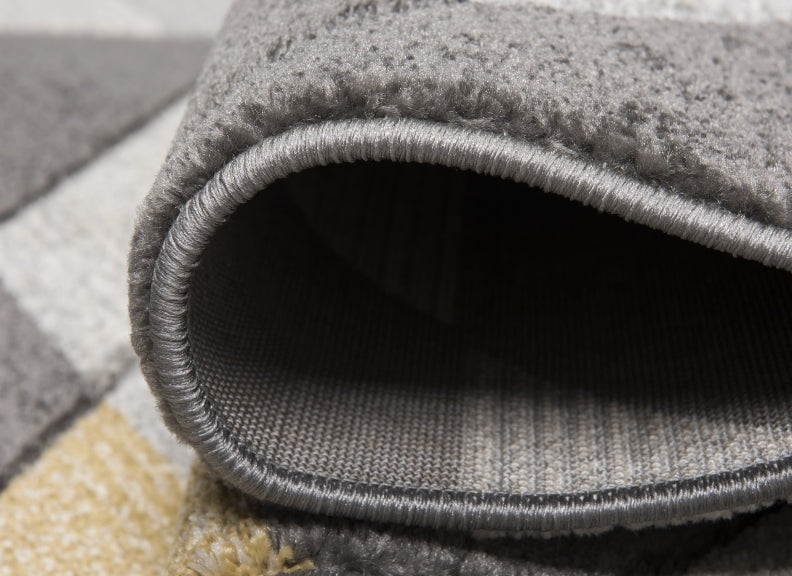 Asher Mustard Rug (Express Delivery 3-5 days)