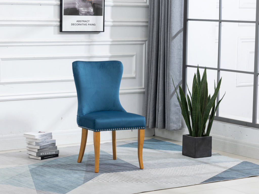 Pair of Ashley Dining Chair Midnight Blue