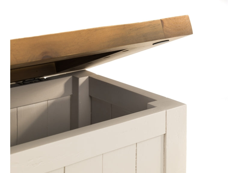 Aspen Grey Storage Bench Lid