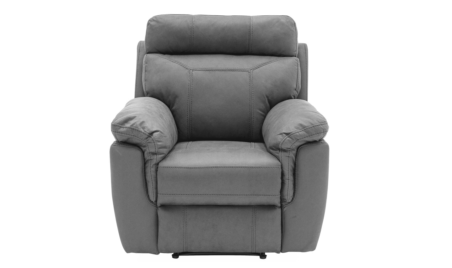 Baxter Grey Armchair - front