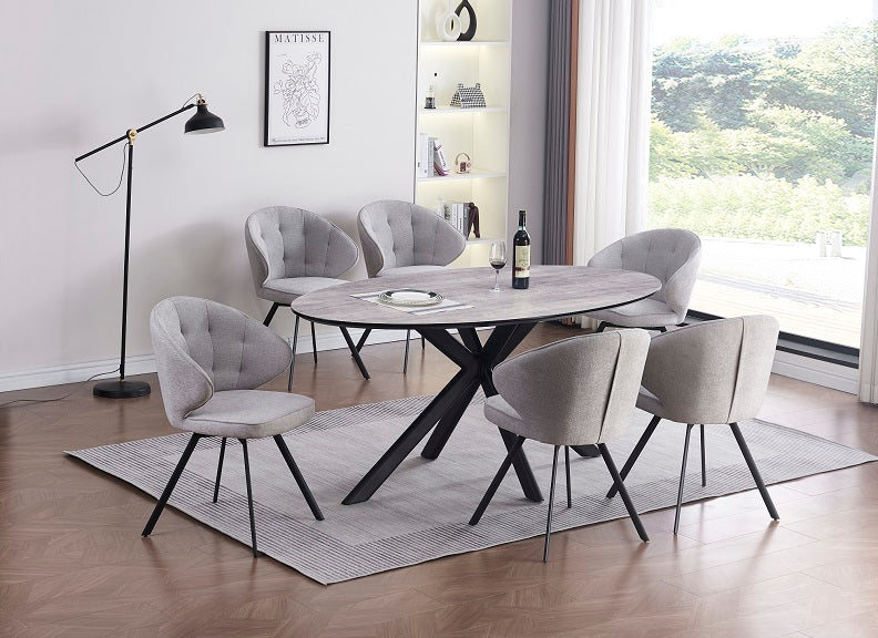 Belgrave Oval Dining Set