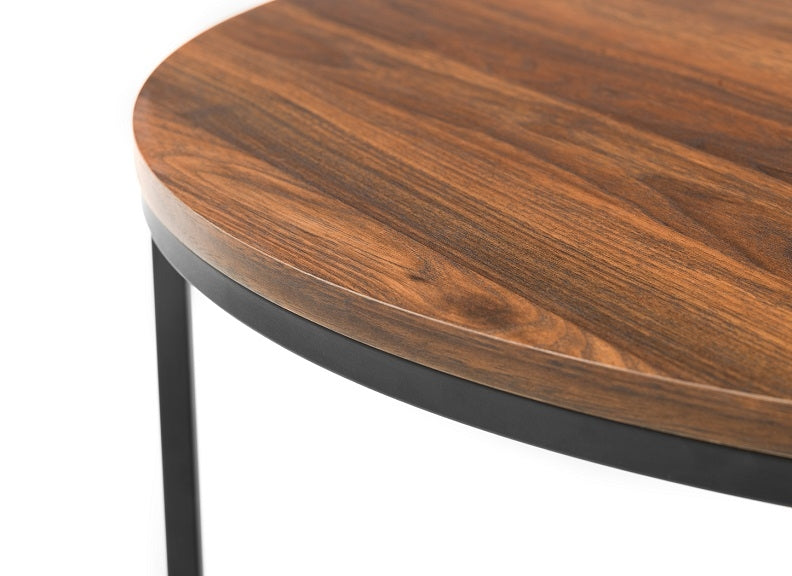 Bellini Walnut Table Nest detail