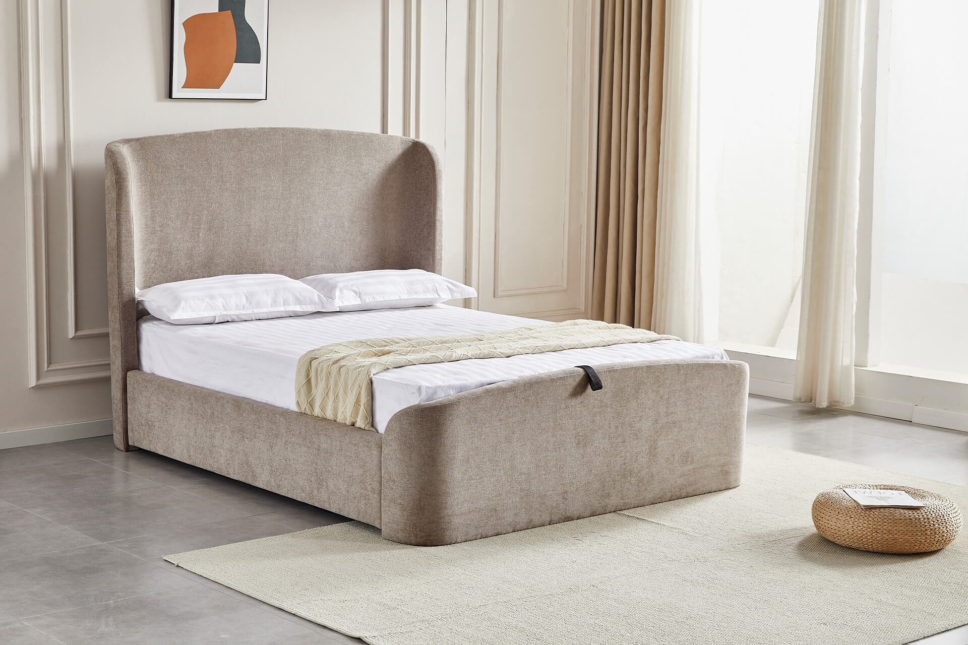Blaire 5' Ottoman Bed