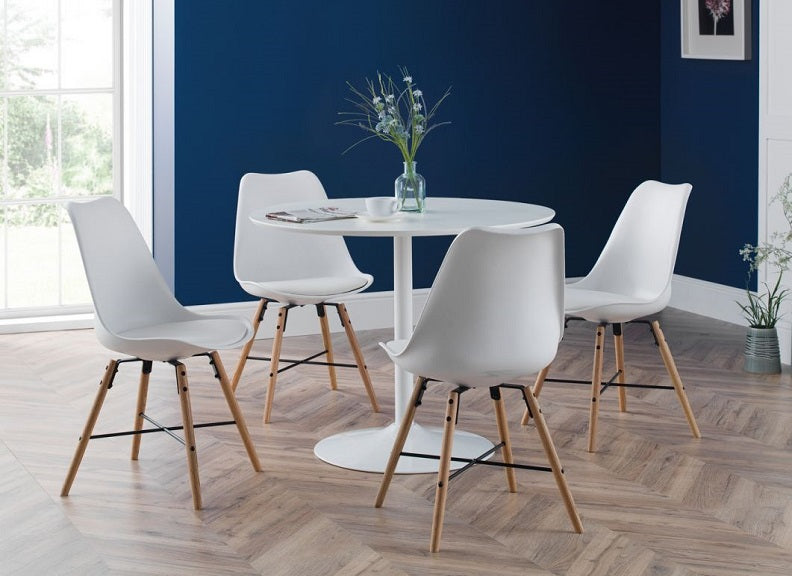 Kari Chair & Blanco White Table Set