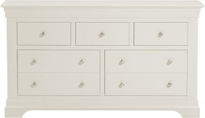 BORDEAUX 3+2 DRAWER CHEST - IVORY PRE-ORDER FOR JAN
