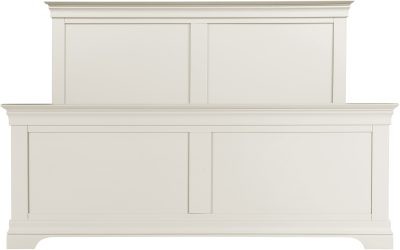 BORDEAUX 5' HIGH END BED - IVORY