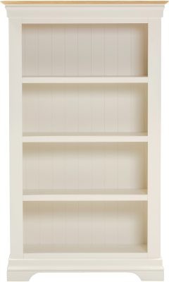 BORDEAUX BOOKCASE - IVORY/OAK