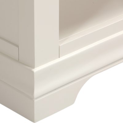 BORDEAUX BOOKCASE - IVORY/OAK