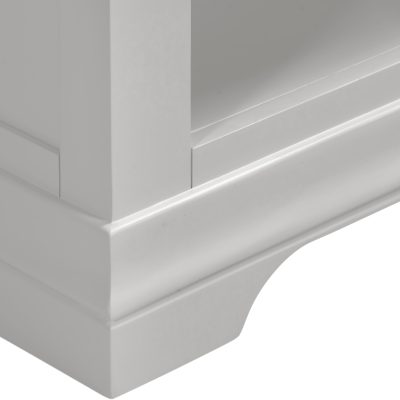 BORDEAUX BOOKCASE - PEBBLE GREY/OAK