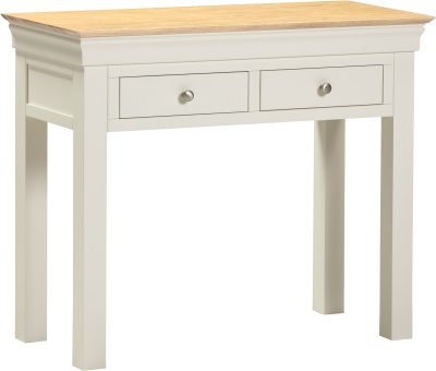 BORDEAUX CONSOLE TABLE - IVORY/OAK