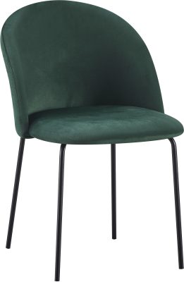 BOSTON DINING CHAIR (X4 PER BOX) - EMERALD GREEN