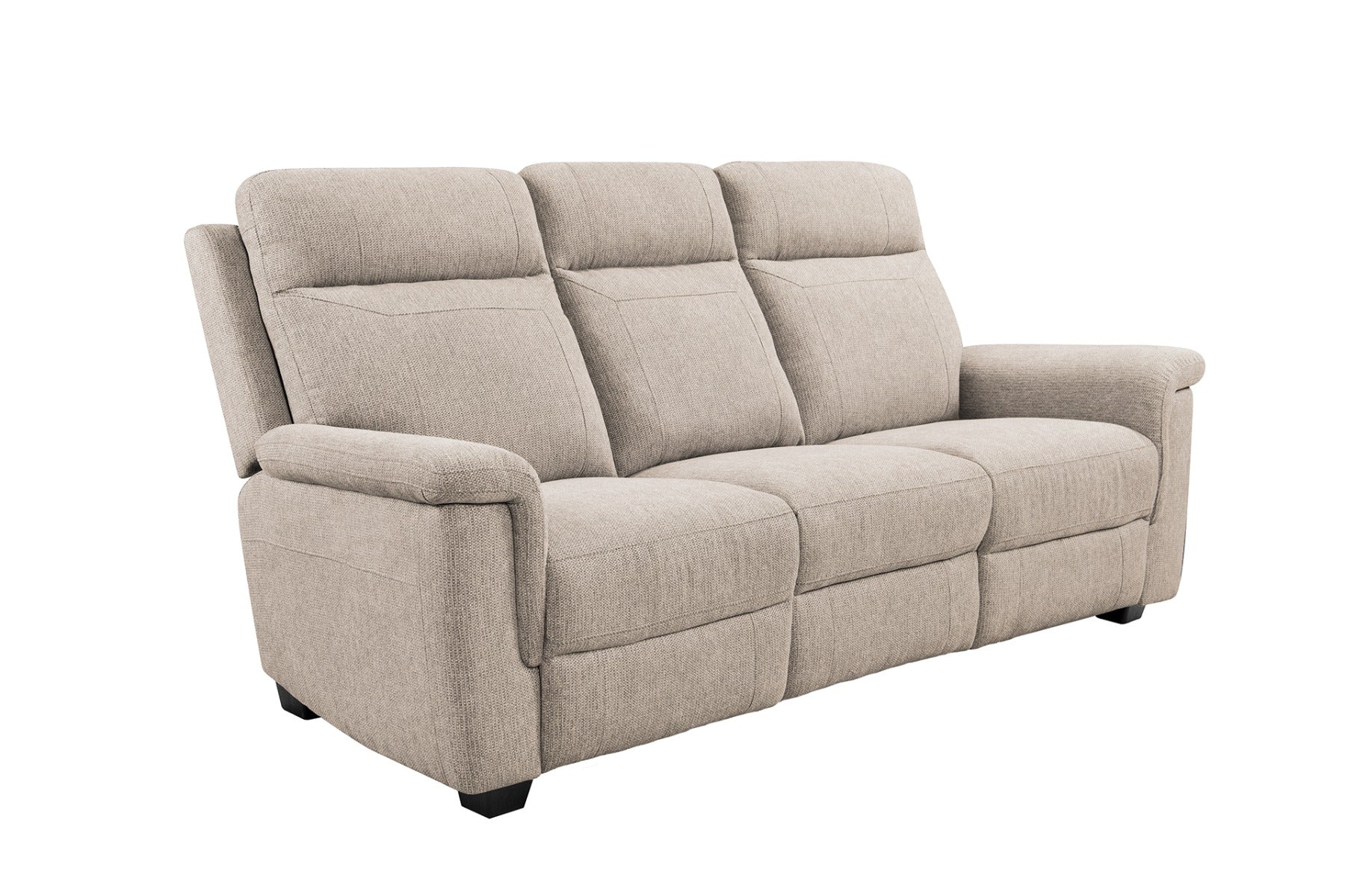 Bowie 3 Seater Fixed - Beige