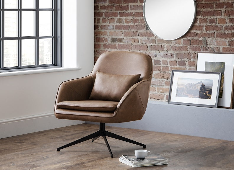 Bowery Swivel Chair Room