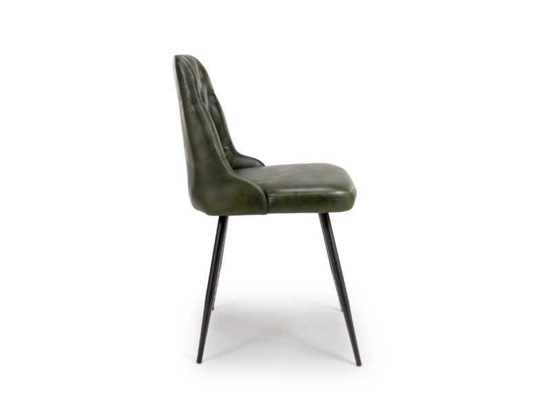 Pair of Bradley Chairs - Green