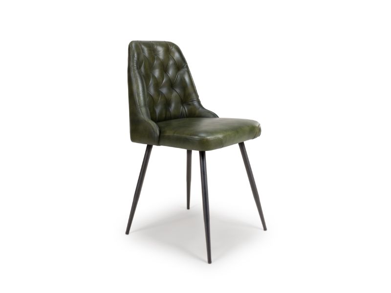 Pair of Bradley Chairs - Green