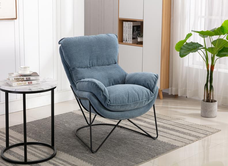 Bray Denim Chair - 1