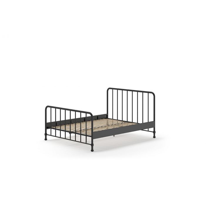 BRONXX BED 160 X 200 CM BLACK