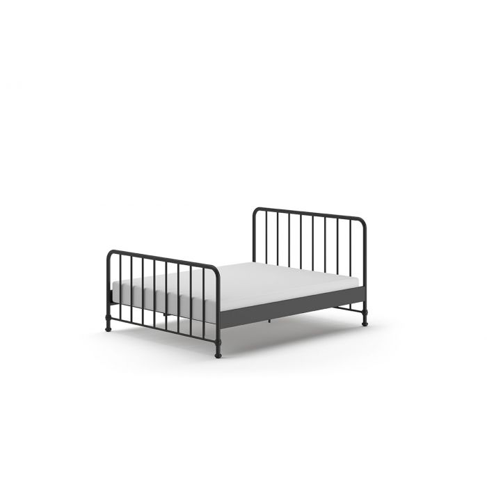 BRONXX BED 160 X 200 CM BLACK