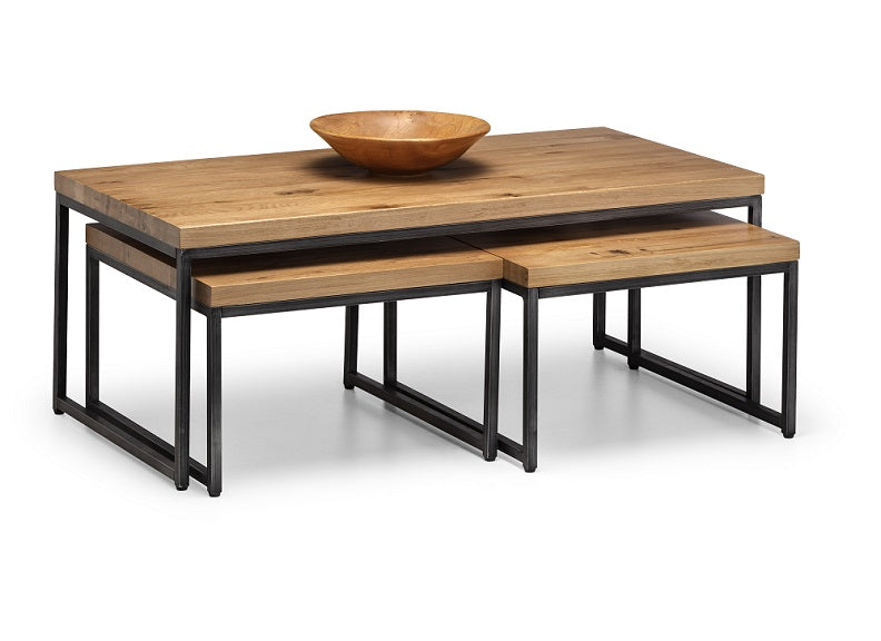 Brooklyn Oak Nesting Coffee Tables