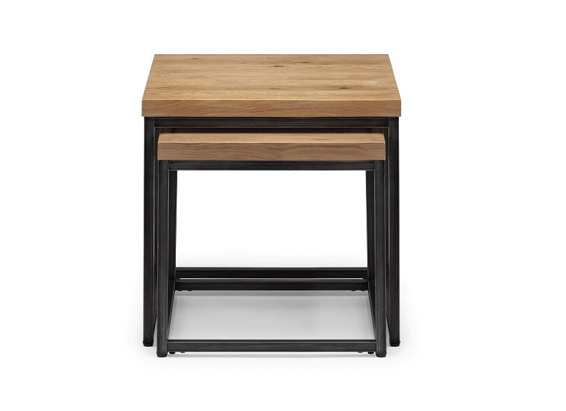 Brooklyn Oak Nesting Lamp Tables