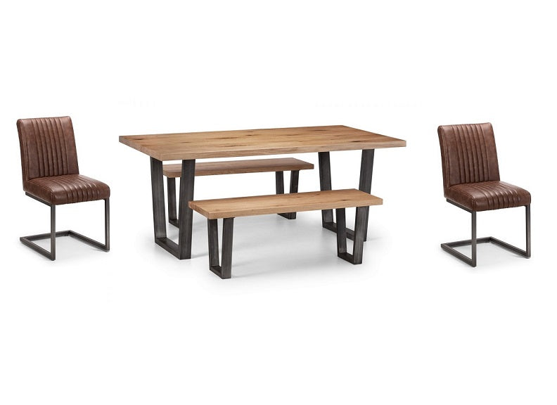 Brooklyn Oak Dining Bench