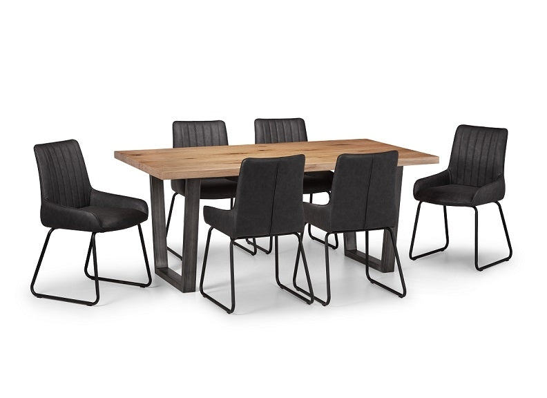 Brooklyn Table + Soho Dining Chairs