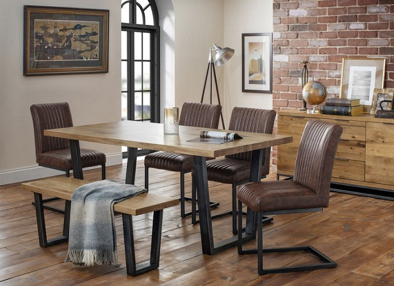 Brooklyn Oak Dining Bench