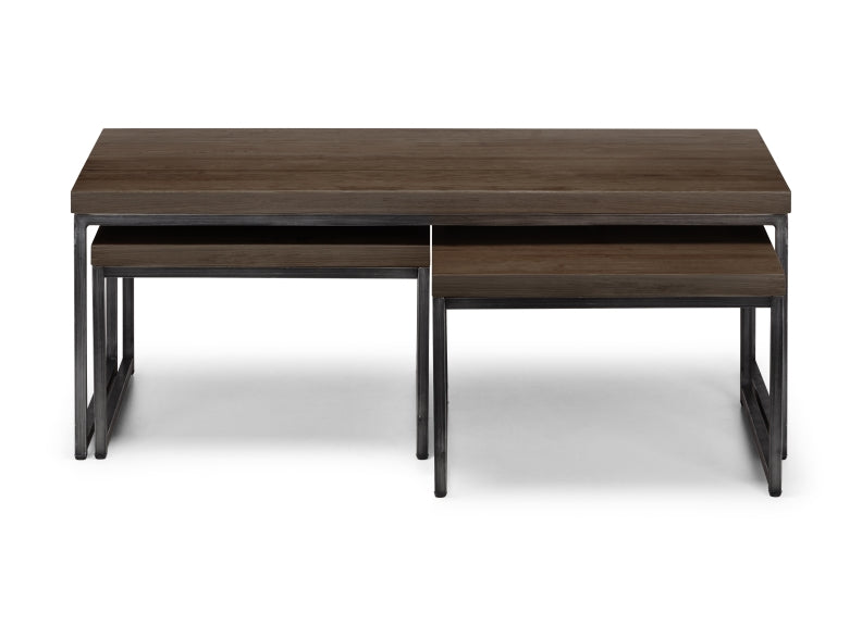 Brooklyn Dark Oak Nesting Coffee Tables