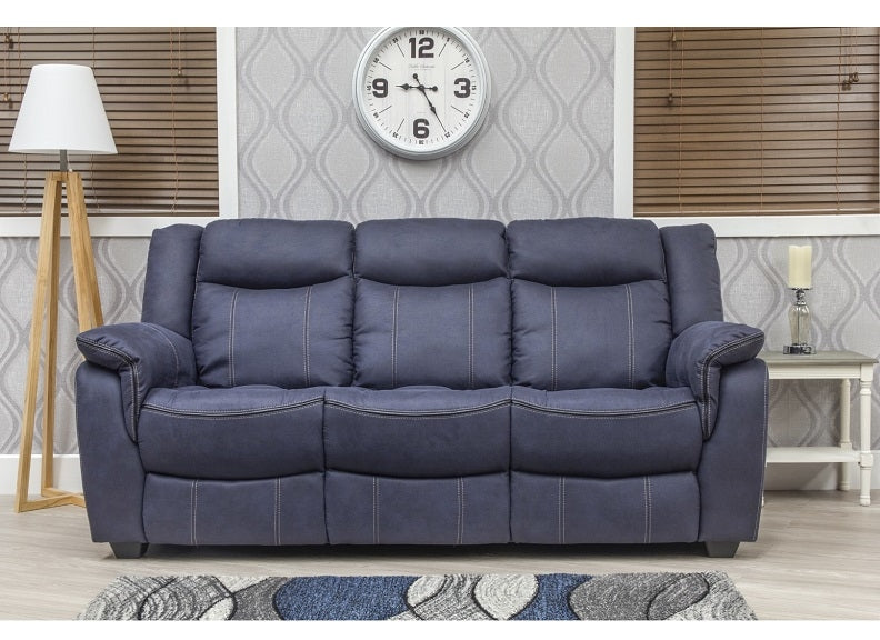 Brooklyn Denim Three Seat Sofa
