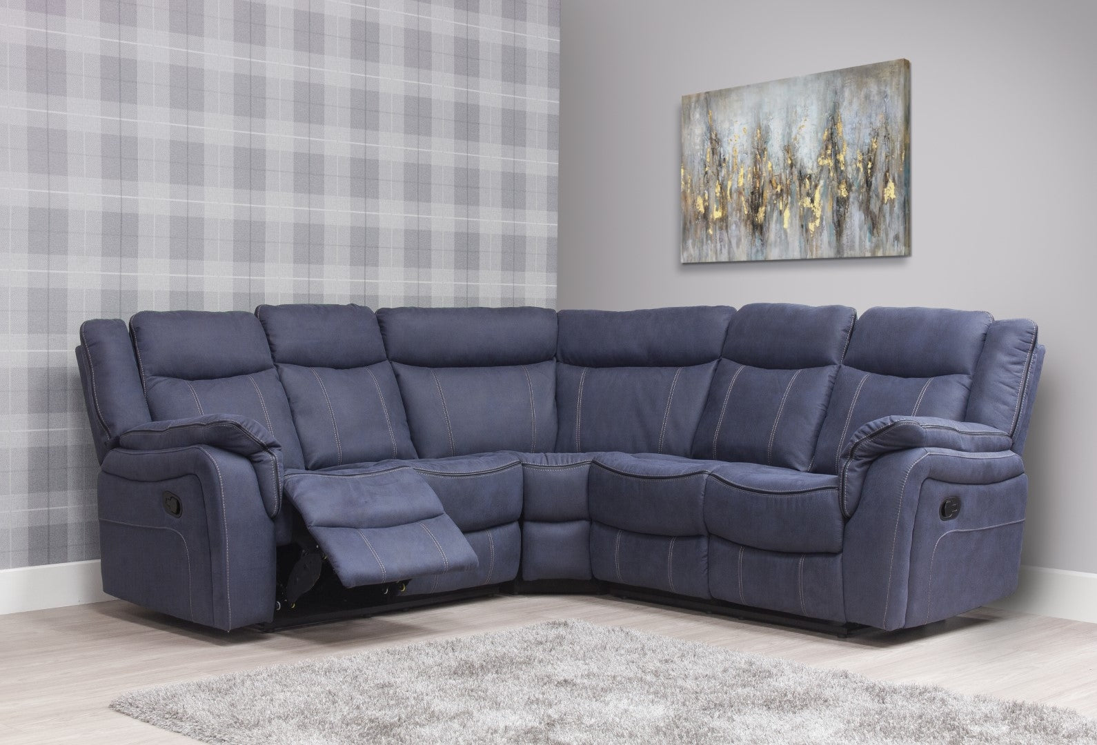 Brooklyn Corner Reclining Fabric Sofas